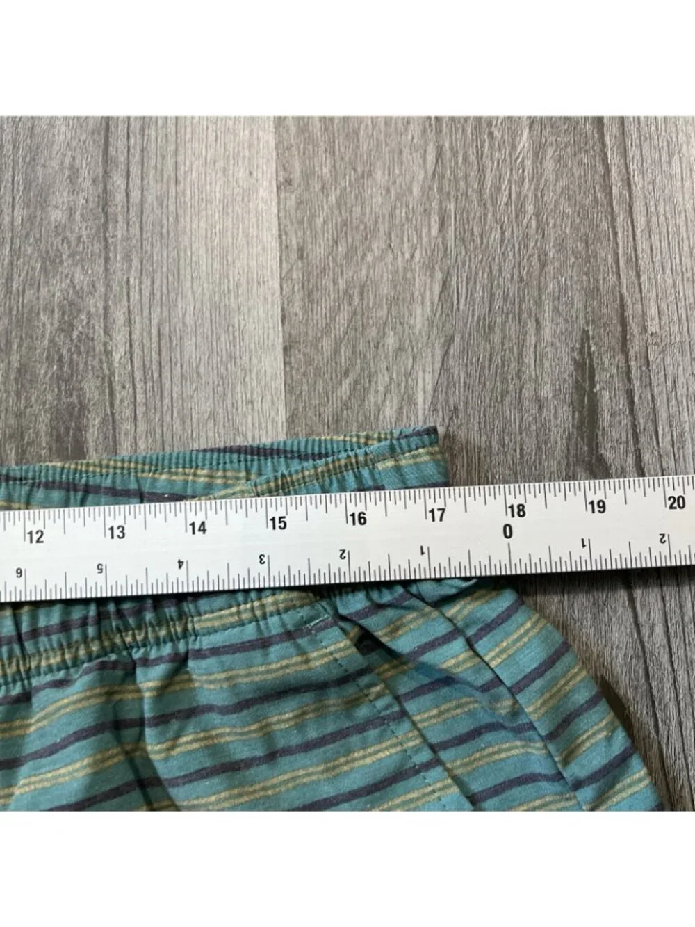 Prana Swim Shorts Mens XXL Green Stripe 8